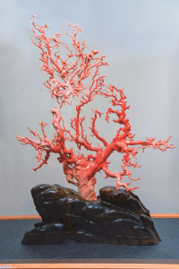 アクセサリー血赤サンゴ、白サンゴ、花細工